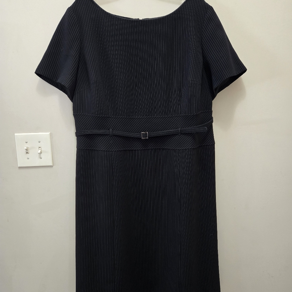 Tahari Professional Pinstripe Dress size 20 W